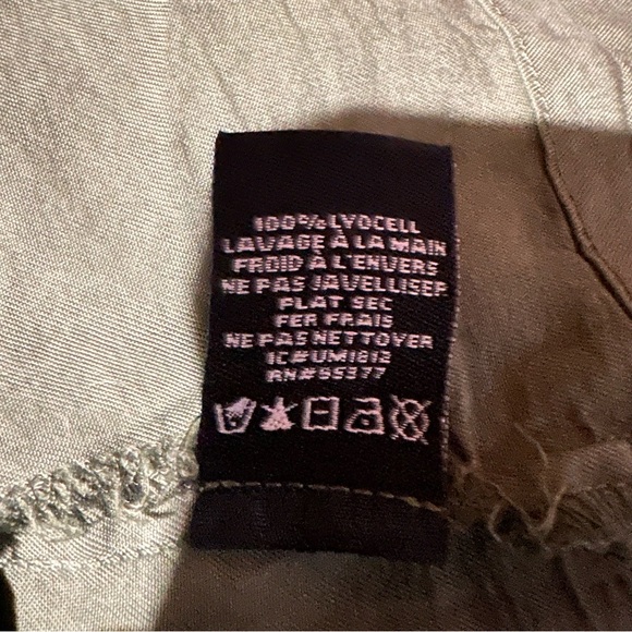 Anthropologie Sanctuary Safari Military Green Drawstring Utility Jacket Size XL - Picture 9 of 10